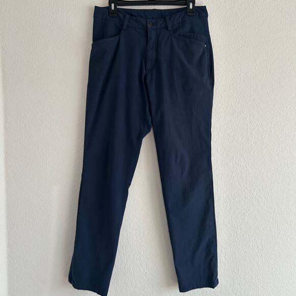 Lululemon ABC Pant Classic Navy Sz 33 - Picture 1 of 12